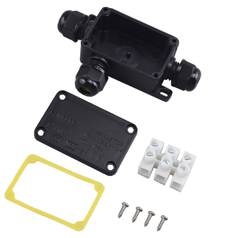Cable Gland Waterproof - 3-контактная наружная водонепроницаемая распределительная коробка для