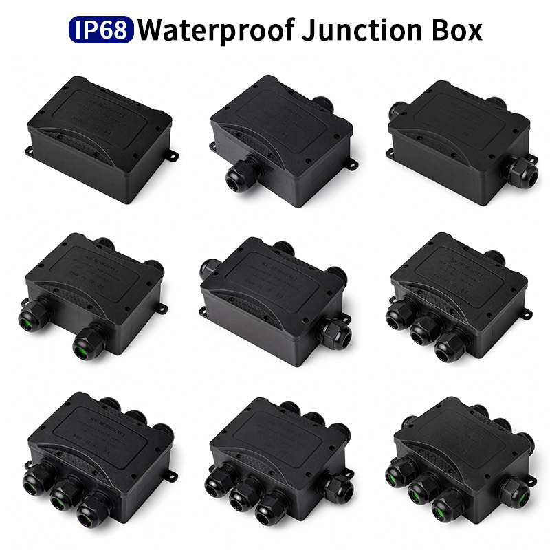 Cable Gland Waterproof - Водонепроницаемая распределительная коробка IP68 на 2-8