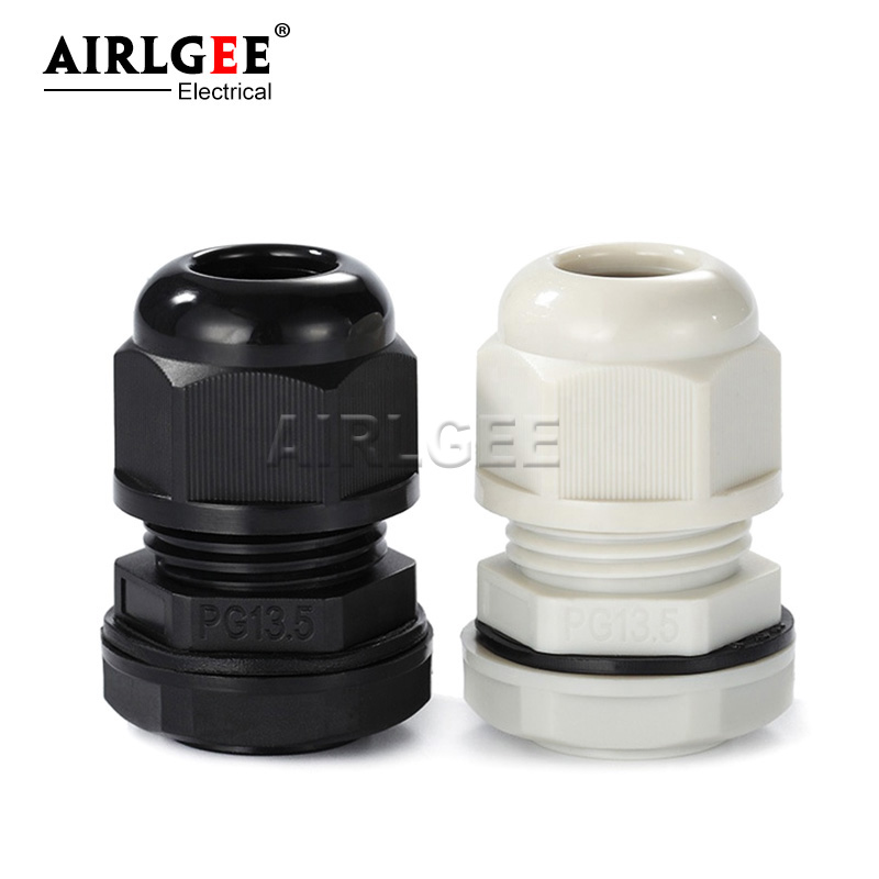 10 шт. белый черный нейлоновый – обзор и цена Cable Gland Waterproof