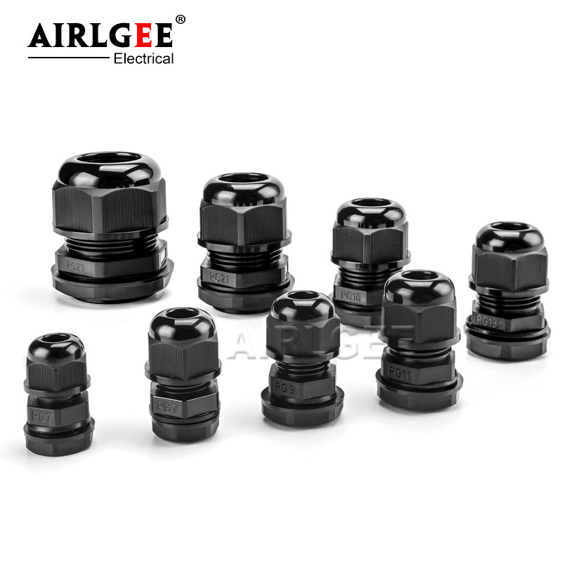 10 шт. белый черный нейлоновый – обзор и цена Cable Gland Waterproof